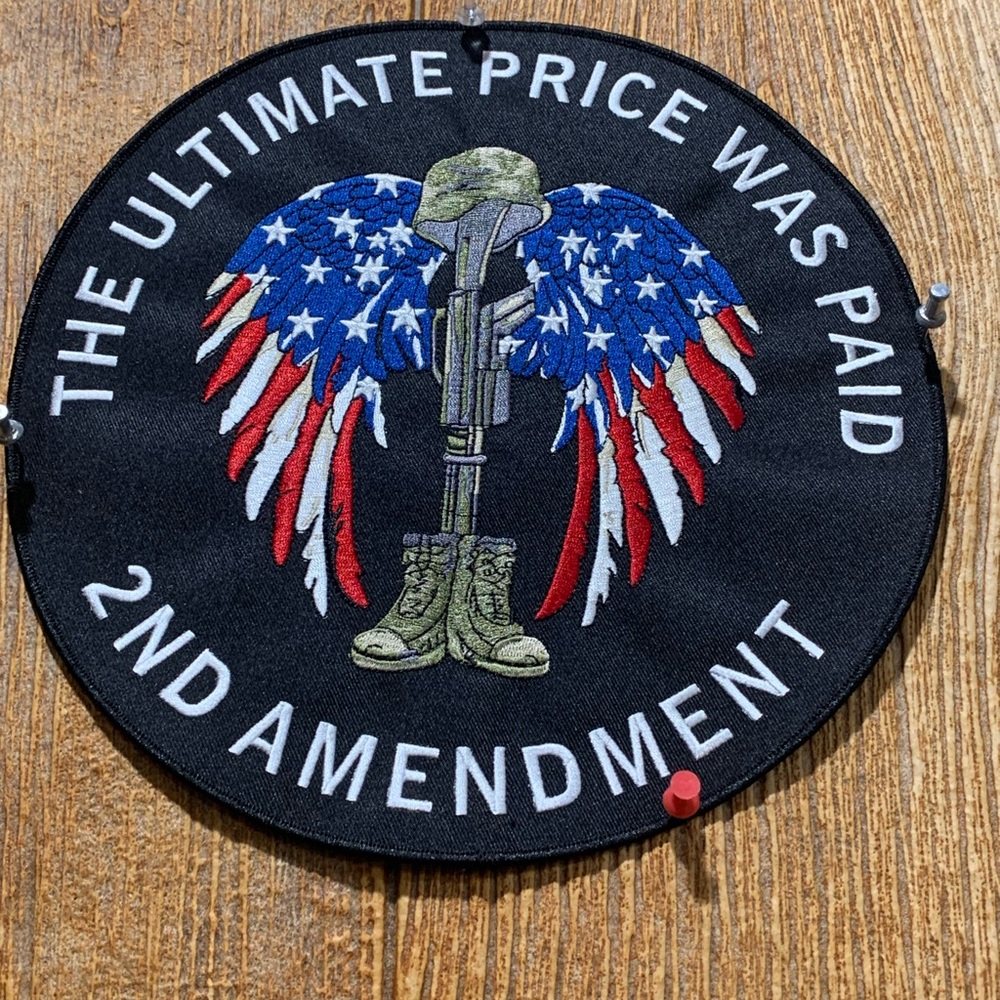 Patriotic 2nd Amendment Patch - image 1